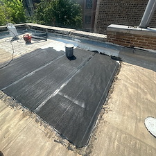 Chicago-Commercial-Flat-Roof-Feeling-Squishy-Water-Trapped-Under-Membrane 2