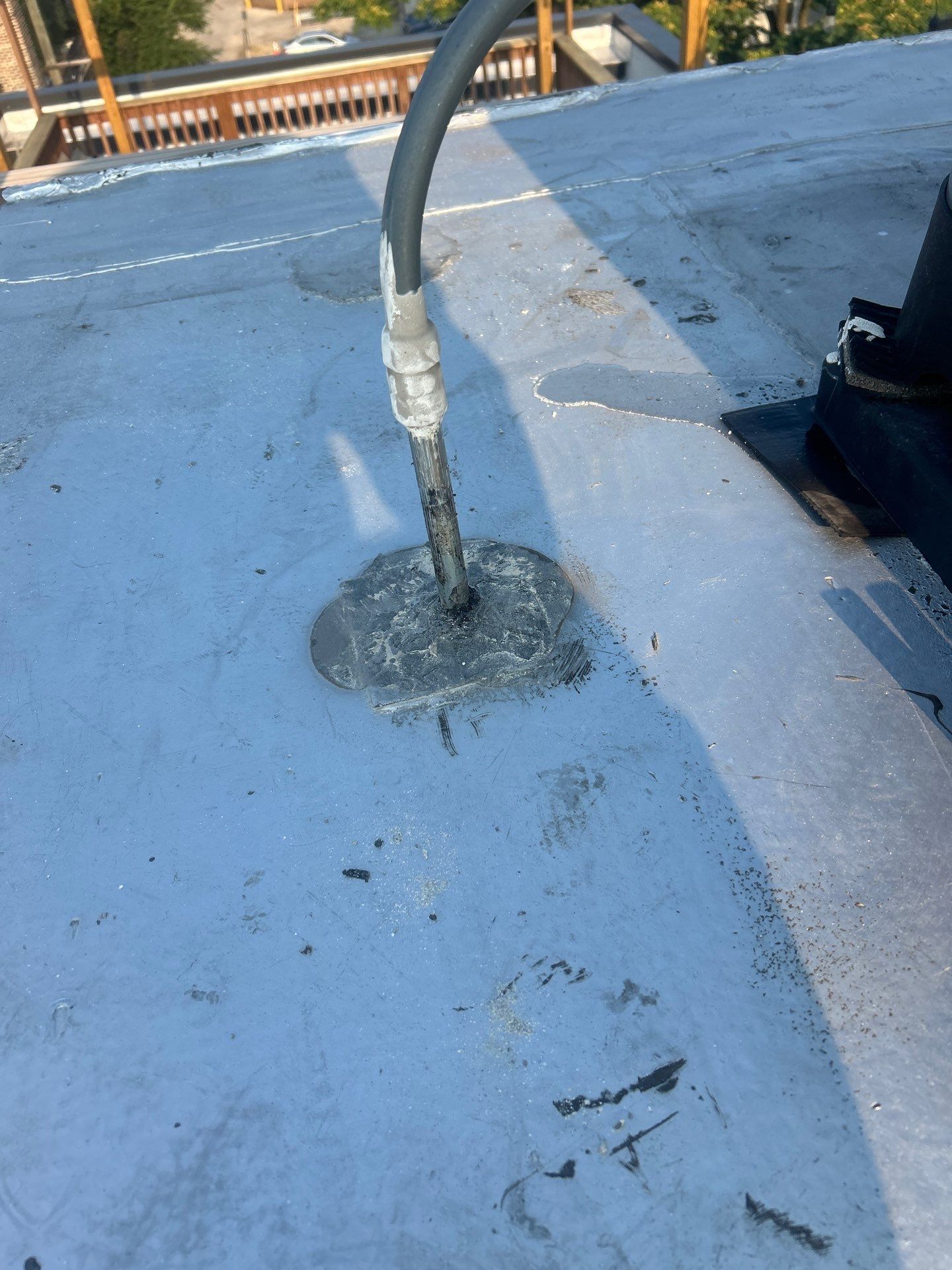 Chicago Commercial Roof Leaking? Poor HVAC Conduit Sealing is a Common Cause