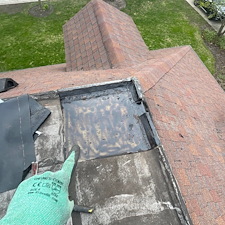 Chicago-Flat-Roof-Membrane-Damaged-Leaking-Inside 2