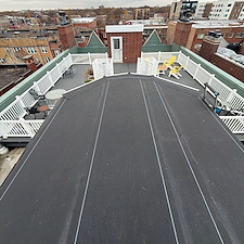 Chicago-Flat-Roof-with-Damaged-Substrate-Expert-Inspection-Repair-Services-Available 1