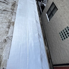 Chicago-Roof-Repair-Fixing-Loose-Membrane-on-Flat-Roofs 3