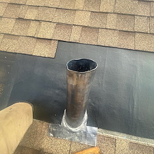 Damaged-Lead-Boot-Repair-Around-Waste-Stack-on-Chicago-Shingle-Roofs-Prevent-Leaks-Fast 2