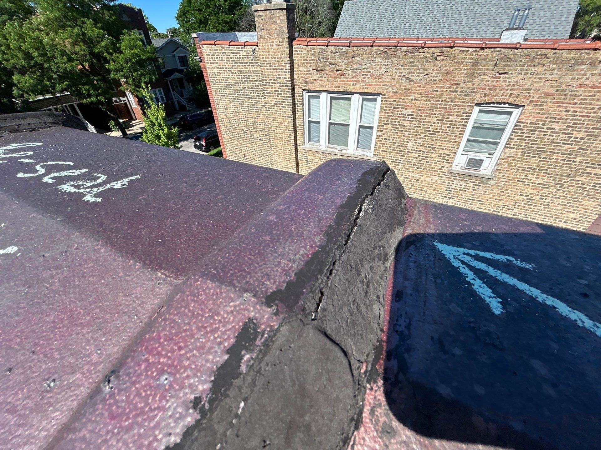 Do Cracked Clay Coping Seams Roof edge caps Put My Chicago Roof at Risk for Leaks?