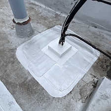 Flat-Roof-Leak-Near-AC-Lines-in-Wilmette-Whats-Wrong 0
