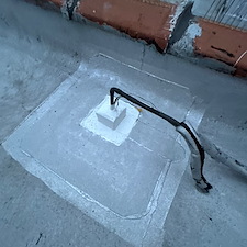 Flat-Roof-Leaking-Old-HVAC-Line-Set-Portal-Could-Be-the-Cause-Chicago-Repairs 0