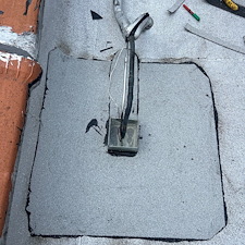 Flat-Roof-Leaking-Old-HVAC-Line-Set-Portal-Could-Be-the-Cause-Chicago-Repairs 3