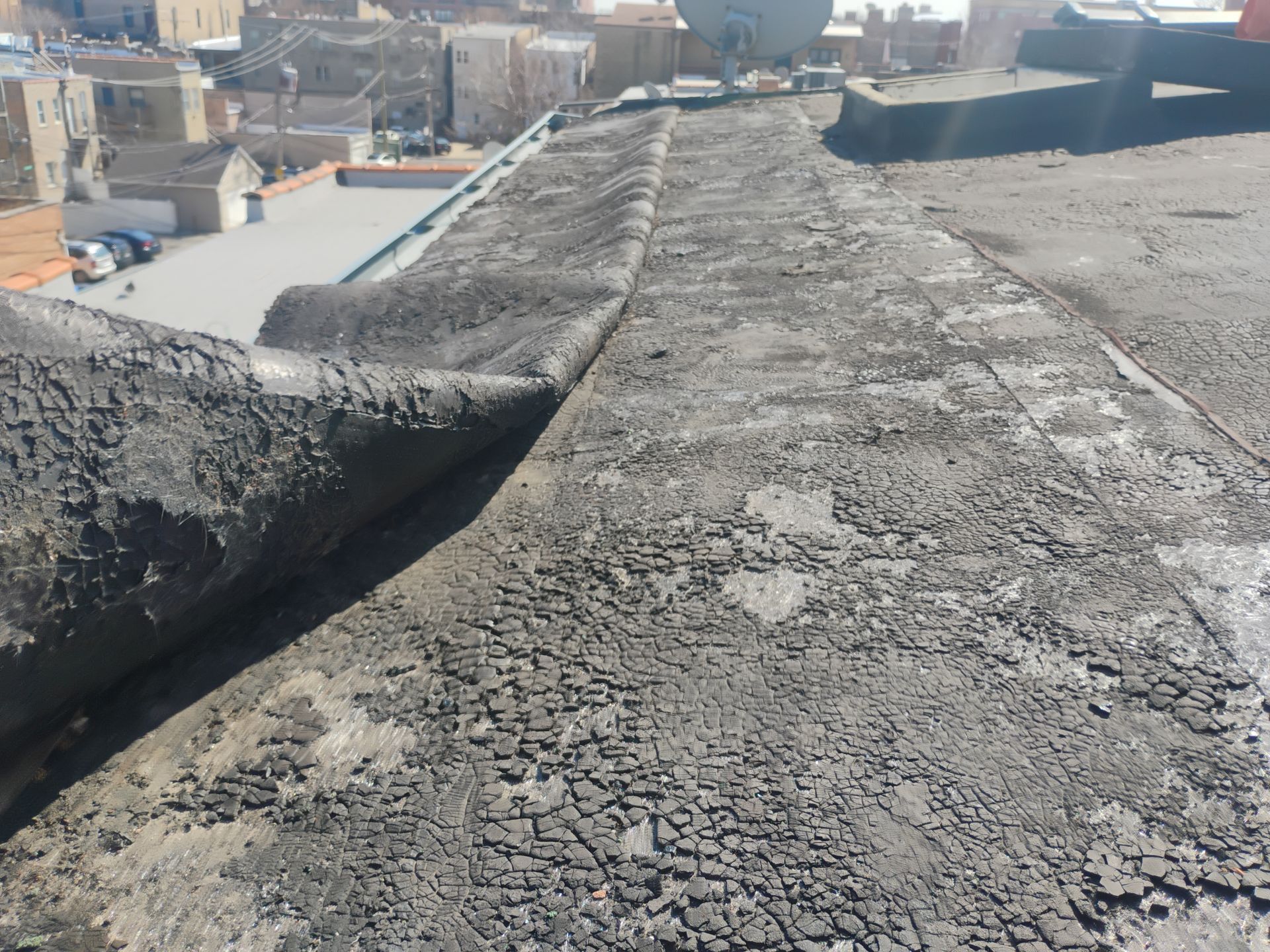 Flat Roof Membrane Lifting in Niles: What to Do?