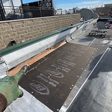 Flat-Roof-Repair-in-Lincolnwood-Fixing-Damaged-Plywood 1