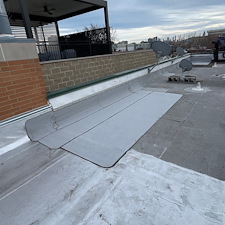 Flat-Roof-Repair-in-Lincolnwood-Fixing-Damaged-Plywood 0