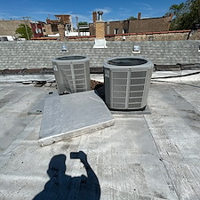 HVAC-Cut-Through-the-Membrane-on-My-Commercial-Flat-Roof-Chicago-Repair-Options 2