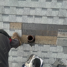 Leak-Around-Roof-Pipe-on-Commercial-Building-in-Chicago 4