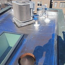 Leaking-Roof-Around-HVAC-Portal-Chicago-Commercial-Roof-Repair-Services 0