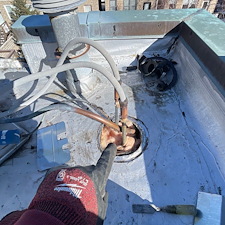 Leaking-Roof-Around-HVAC-Portal-Chicago-Commercial-Roof-Repair-Services 4