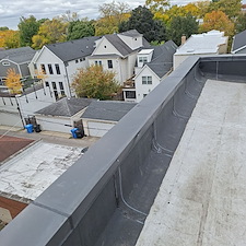 Loose-Wall-Flashing-on-Chicago-Flat-Roofs-Roof-Repairs-by-Anchor-Point-Roofing 1