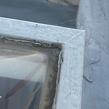 Water-Dripping-from-Old-Skylight-on-Your-Commercial-Flat-Roof-in-Chicago 0