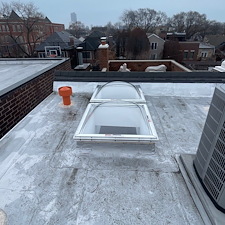 Water-Dripping-from-Old-Skylight-on-Your-Commercial-Flat-Roof-in-Chicago 4